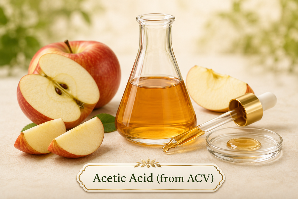 Acetic Acid (from ACV)