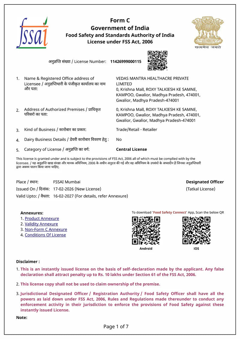 FSSAI licence
