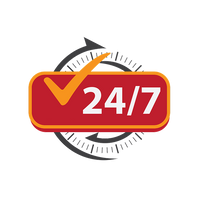 24/7  Hours Service