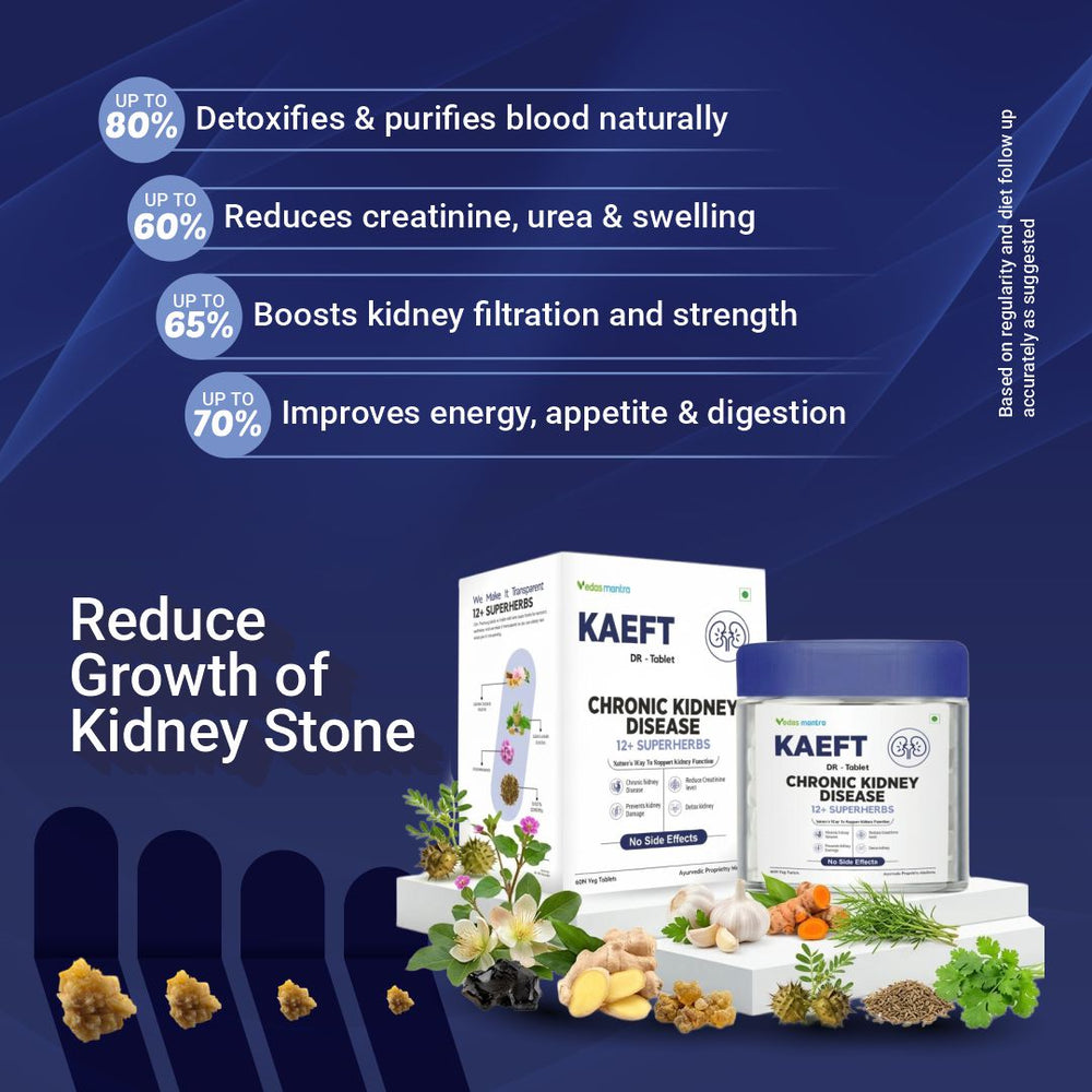KAEFT Tablet For CKD & Creatinine (Free Consultation + Free diet Plan)