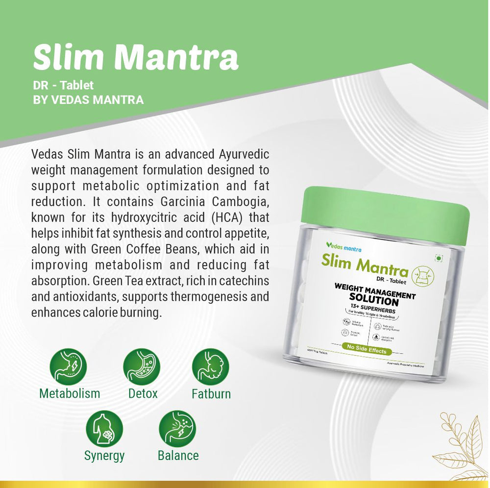 Vedas Slim Mantra - Weight Management Solution (Free Consultation + Free diet Plan)