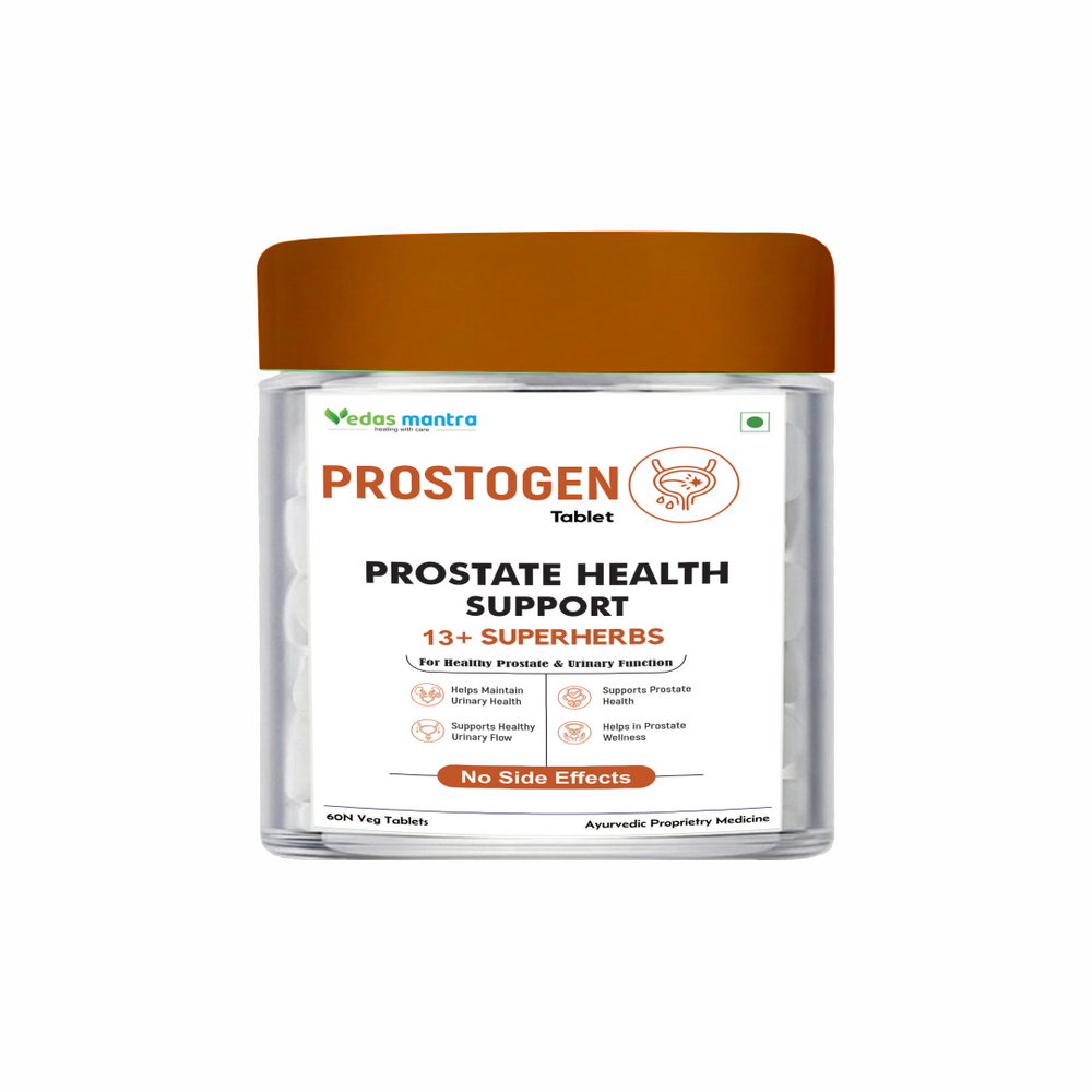 Prostogen Tablet Natural Prostate Care And Urinary Health Supplement For Men   (Free Consultation + Free diet Plan)
