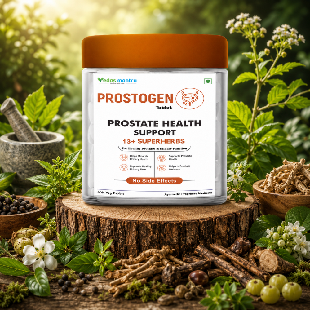 Prostogen Tablet Natural Prostate Care And Urinary Health Supplement For Men   (Free Consultation + Free diet Plan)