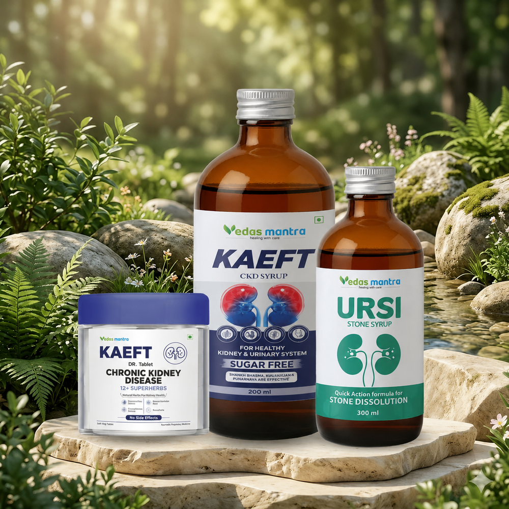 CREATININE TREATMENT KIT  KAEFT TAB+KAEFT SYRUP+URSI SYRUP