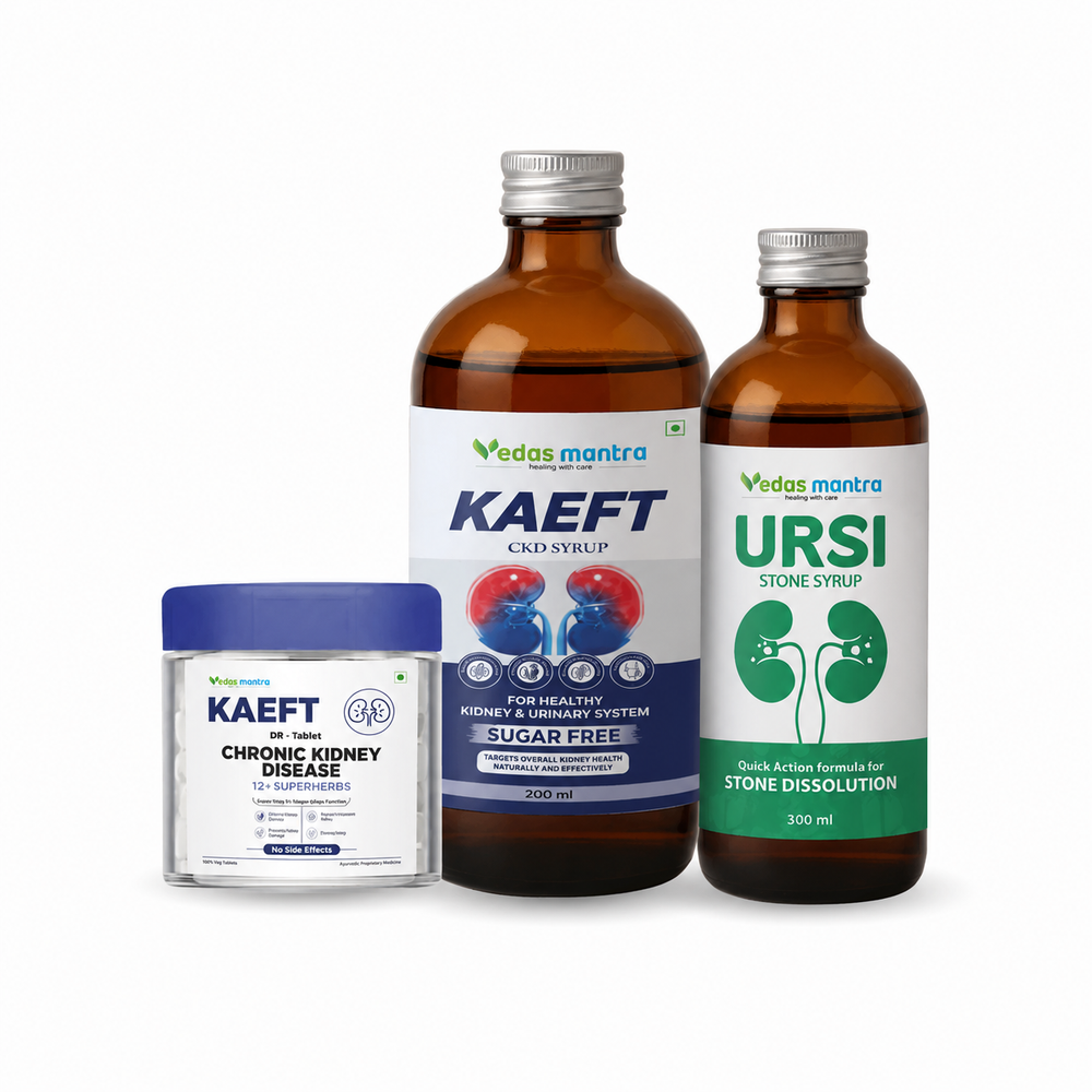 CREATININE TREATMENT KIT  KAEFT TAB+KAEFT SYRUP+URSI SYRUP