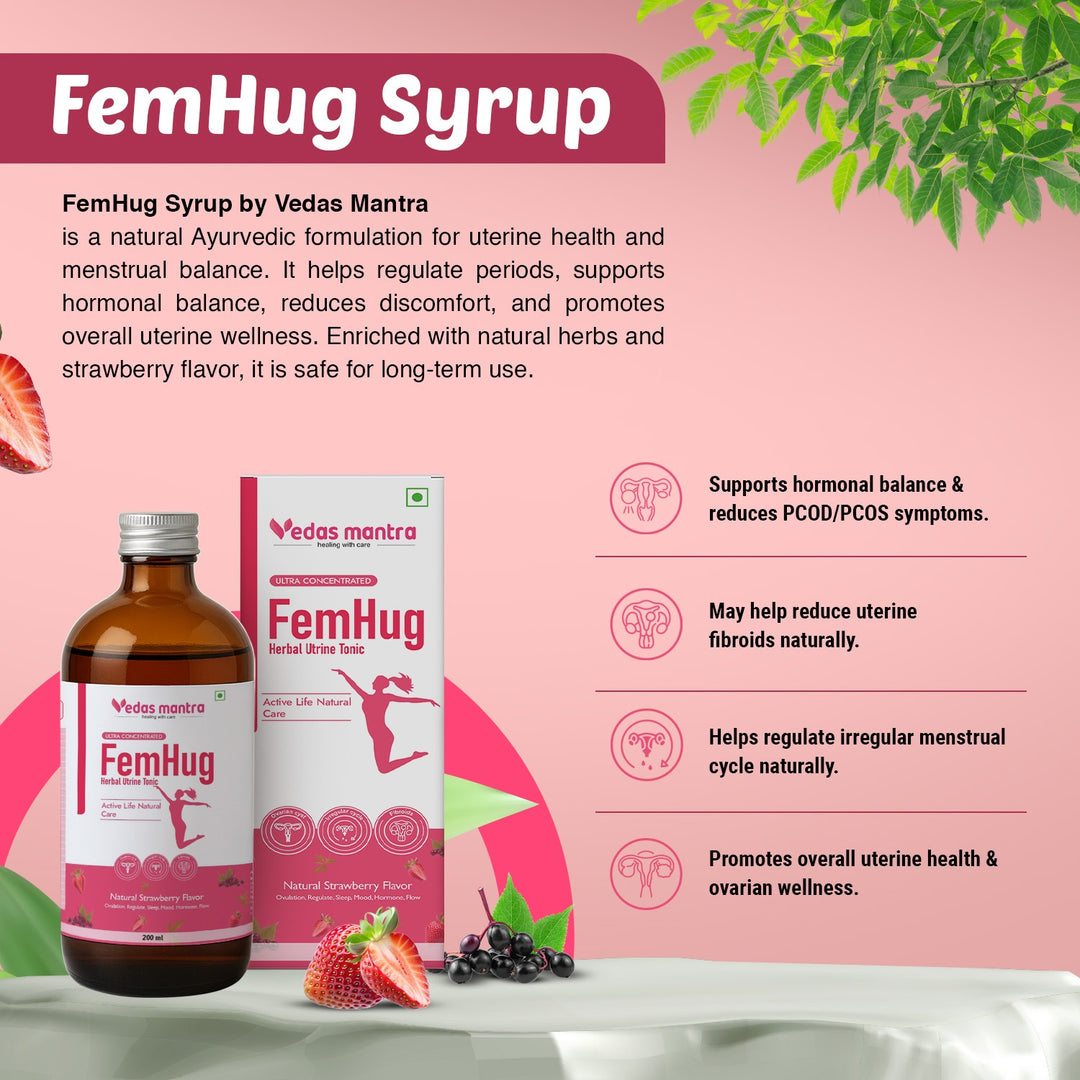 Femhug syrup for Female Wellness (Free Consultation + Free diet Plan)