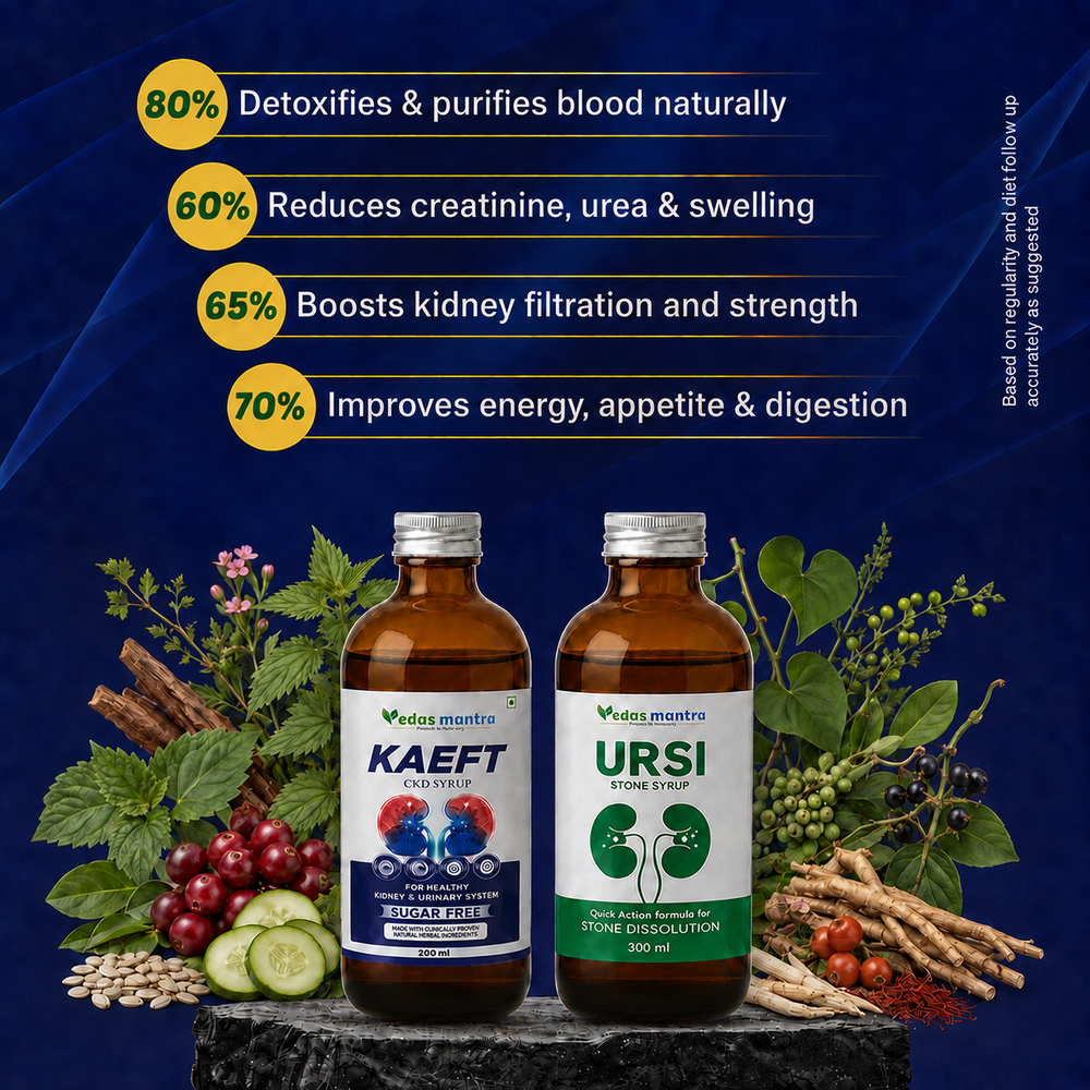 UTI TREATMENT KIT - URSI SYRUP+KAEFT SYRUP  (Free Consultation + Free diet Plan)