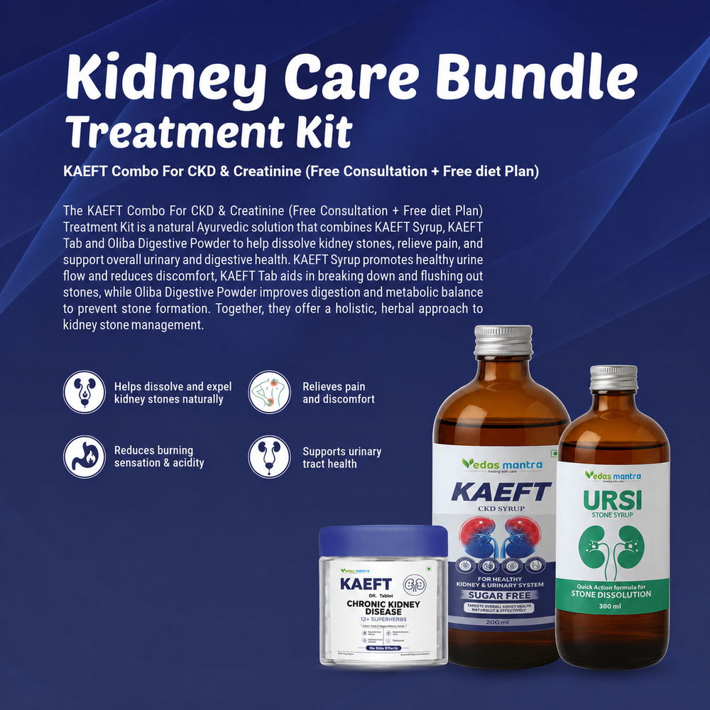 CREATININE TREATMENT KIT  KAEFT TAB+KAEFT SYRUP+URSI SYRUP